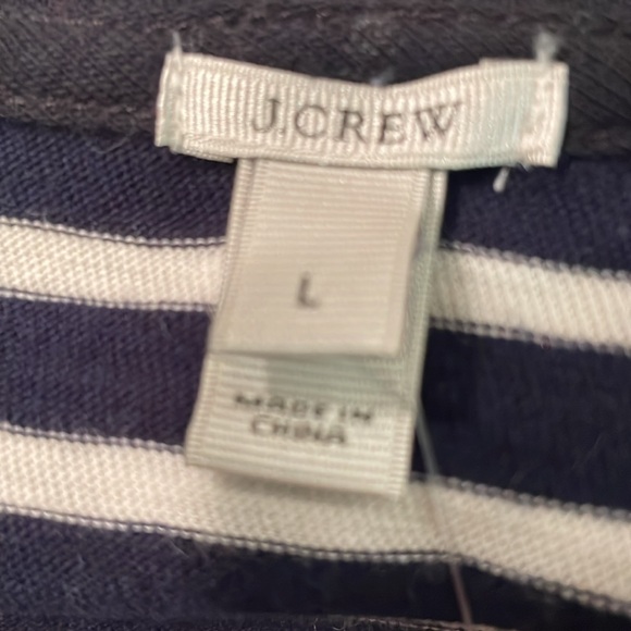 J Crew long sleeve top. Beaded detail - Picture 4 of 5